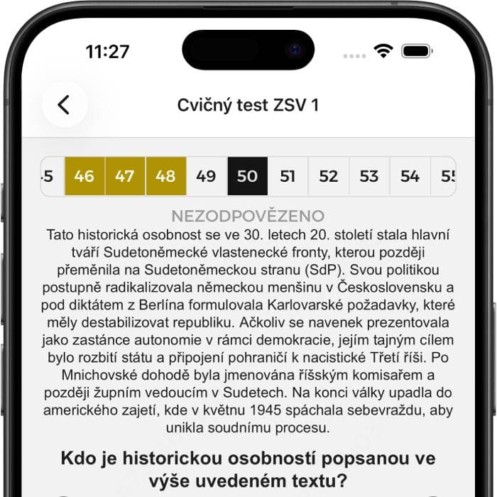 Revio funkce – Scio testy nanečisto